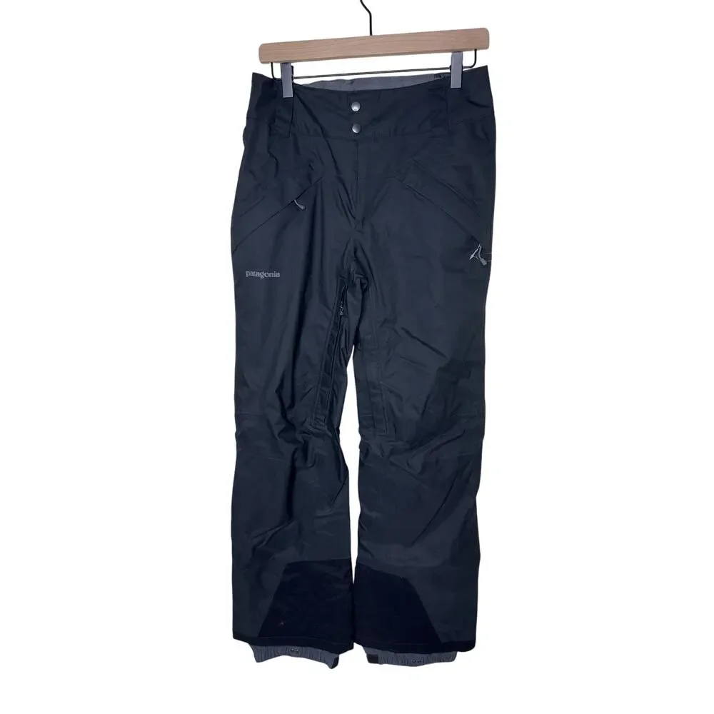 Patagonia Men's Snowshot Pants Style # 30689 Black Size XS